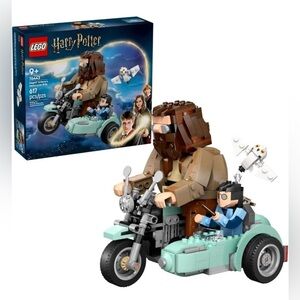 LEGO Harry Potter Hagrid & Harry's Motorcycle Ride Building Toy 76443 SEALED
